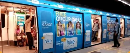 Metro Advertising campaign photograph